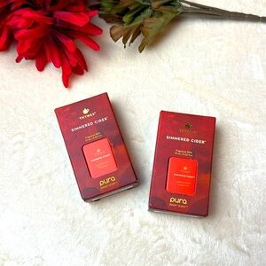 Thymes Simmered Cider Pura Smart Home Plug-in Diffuser Refills 2 pack